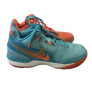 Nike Lebron NXXT Gen AMPD Armory Navy Orange Men's 11.5 FJ1566-400